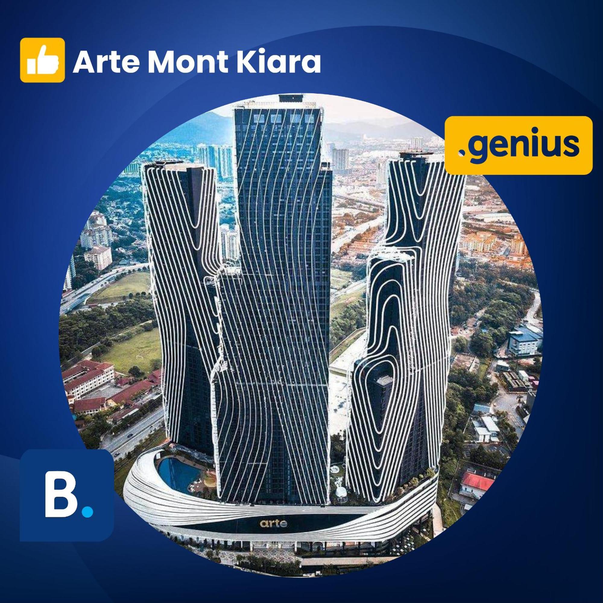 Arte Mont Kiara Kuala Lumpur Apartment Ngoại thất bức ảnh